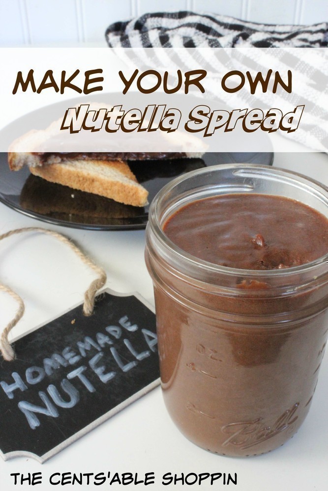 Make your Own Nutella