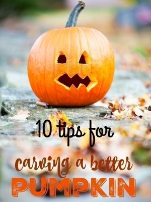 10 Tips to Help you Carve a Better Pumpkin