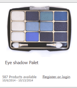 Possibly FREE Eye Shadow Palet with Toluna