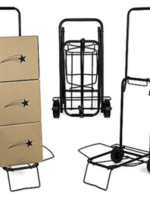 Staples: Stalwart™ 80 lb Capacity Folding Rolling Utility Cart just $13.99 {Reg. $25}