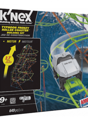 K’NEX Thrill Rides Typhoon Frenzy Roller-Coaster Building Set just $19.97 + FREE Pick Up {Reg. $49.99}