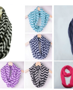 pinkEpromise:  Cute Infinity Scarf just $3.55 Shipped {12 Styles}