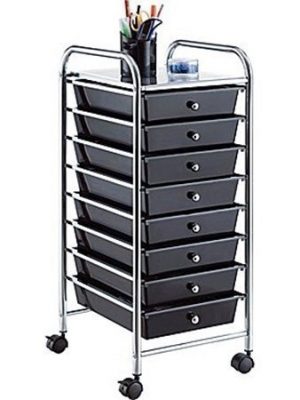 Staples: Whalen Rolling Storage Organizer, 8 Drawer Cart just $17.99