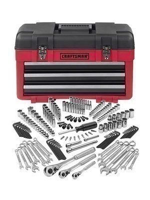 Sears: Craftsman 182 pc. Mechanics Tool Set with 3-Drawer Chest $115 + FREE Pick Up