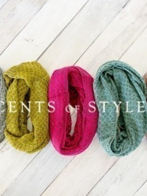 Cents of Style: Two Tone Knit Infinity Scarf just $9.95 {Shipped}