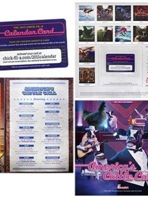 Chick-Fil-A ~ America’s Cattle Call, 2015 Coupon Card & Calendar just $7 {Now Available!}