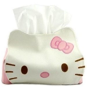 Amazon: Hello Kitty Head Shaped Tissue Box Cover just $3.58 Shipped!