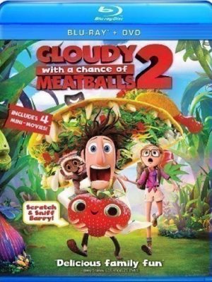 Cloudy With A Chance Of Meatballs 2 (Blu-ray + DVD) just $6.96