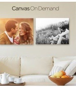 16×20 Personalized Photo Canvas Print as low as $25 {Shipped}