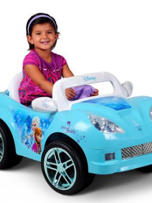 Disney Frozen Convertible Car 6-Volt Battery-Powered Ride-On $99 + Free Shipping