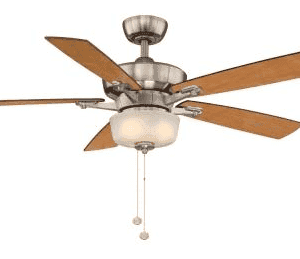 Home Depot: Hawthorne 52″ Brushed Nickel Ceiling Fan $53 {Shipped}