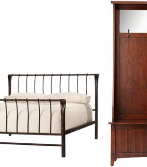 Home Decorators Collection:  Queen Marquette Bed or Hall Tree with Bonus just $125 {Shipped}