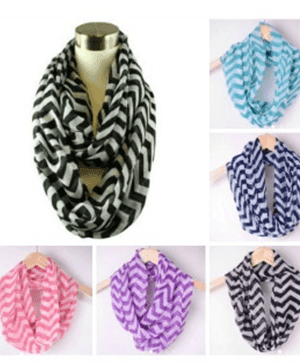 pinkEpromise: Chevron Infinity Scarf just $3.70 {Shipped}