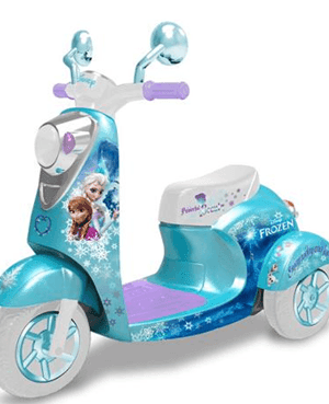 Disney Frozen 3-Wheel Scooter Battery-Powered Ride-On $99 + FREE Shipping