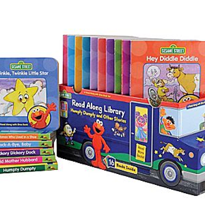 Staples: Sesame Street Read Along Library 16 Board Book Set just $17.99 {Reg. $63.84}