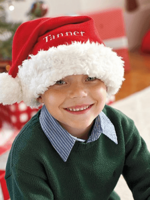 {Even Less!}  Pottery Barn: Personalized Santa Hats $7 + FREE Shipping!