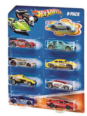 Walmart: Hot Wheels 9 Car Pack $5.80 + FREE Pick Up