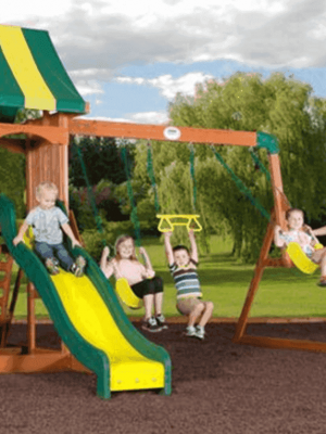 Walmart: Backyard Discovery Weston Swing Set $349 {Was $499.99}