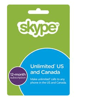 Best Buy: Skype – 12-Month Subscription Card just $21 {Reg $30}
