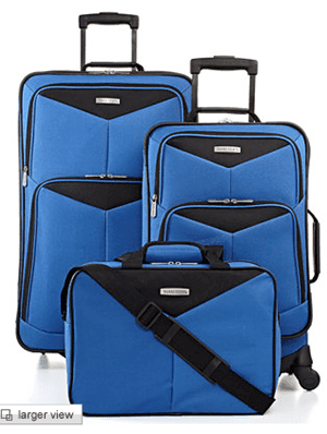 Macy’s:  Travel Select Bay Front 3 Piece Spinner Luggage Set just $39.99 + FREE Pick Up in Store