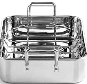 Macy’s: Martha Stewart Collection Stainless Steel Roaster with Rack just $29.99 + FREE Pick Up {Reg. $80}