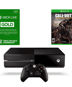 XBOX One Console + 12 Month Live Card + Call of Duty Advanced Warfare $379 Shipped