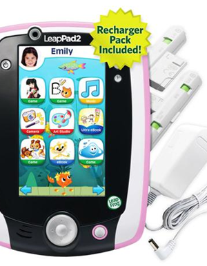 LeapFrog LeapPad2 Tablet + Recharger Pack just $49 + FREE Pick Up