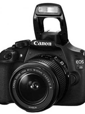 Kohl’s:  Canon EOS Rebel DSLR 18MP Camera with 18-55 mm & 75-300 mm Lenses $449 + Kohl’s Cash