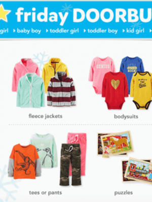 Carter’s: Microfleece Full Zip Jackets just $5 + FREE Shipping on ANY Order