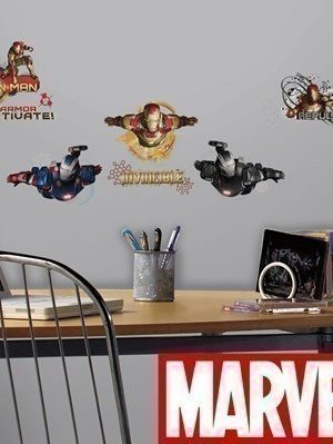 Marvel Iron Man Wall Decals 2 for $9.98 {Shipped!}