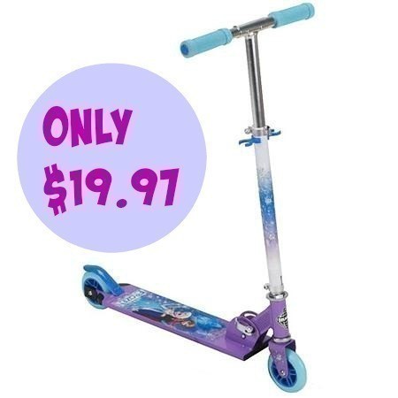 huffy folding scooter frozen