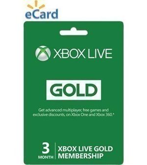 Walmart: XBOX Live 3-Month Membership just $12.49