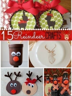 15 Adorable Reindeer Crafts