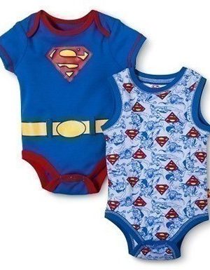 Target: Superman® Newborn Boys’ 2 Pack Superman Bodysuit just $4.90 {Shipped}