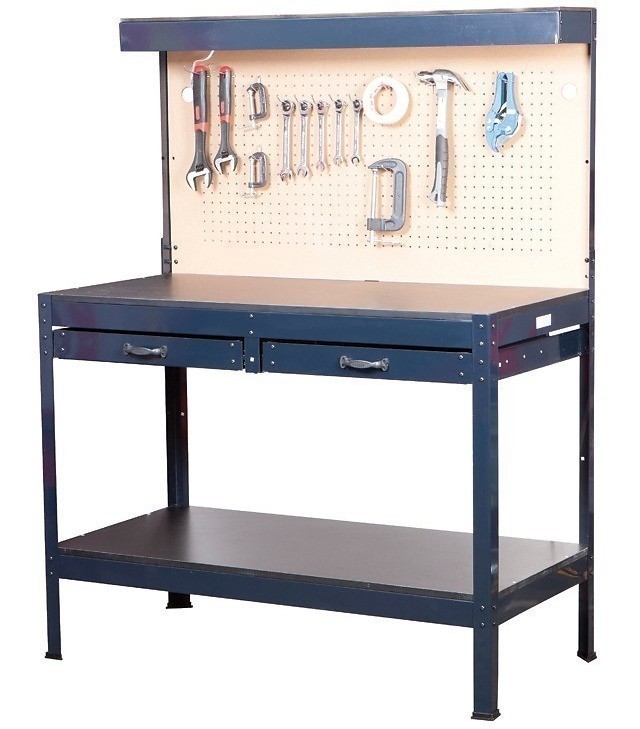 Harbor Freight: Multipurpose Work Bench with Light $67 | The CentsAble