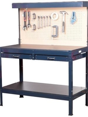 Harbor Freight: Multipurpose Work Bench with Light $67