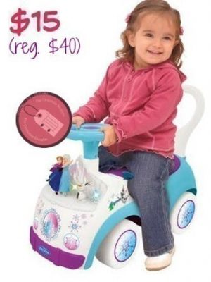 Walmart: Disney Frozen Magical Adventure Activity Ride On just $15 + FREE Pick Up {Was $40}