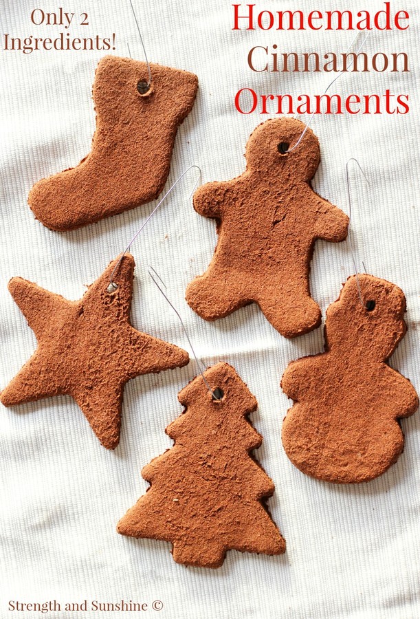 Homemade Cinnamon Ornaments - Strength and Sunshine