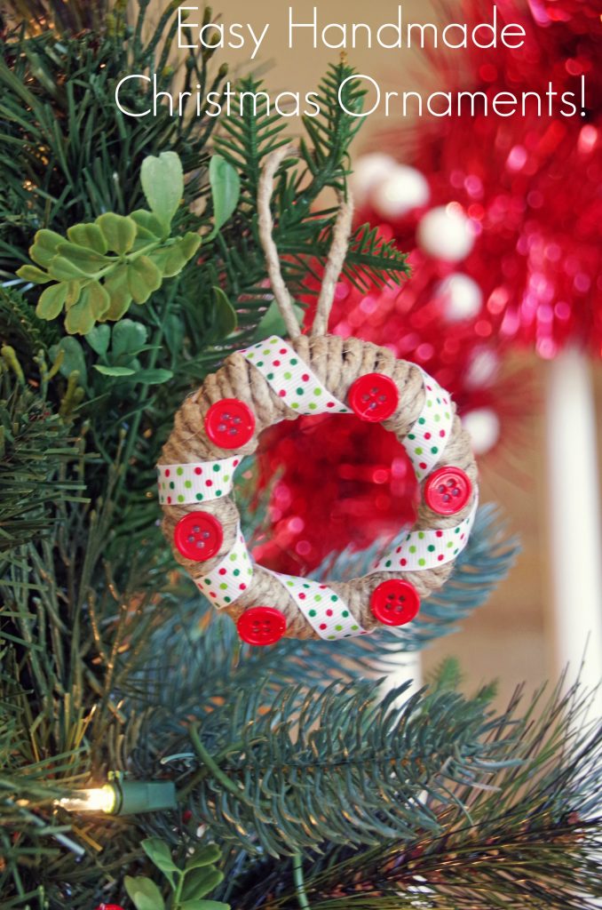 Easy Handmade Christmas Ornaments with Mason Jar Lids -Suburbia Unwrapped