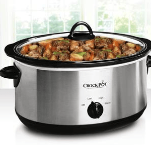 Walmart:  Crock-Pot 5 qt Manual Slow Cooker, Stainless Steel just $9.77 + FREE Pick Up