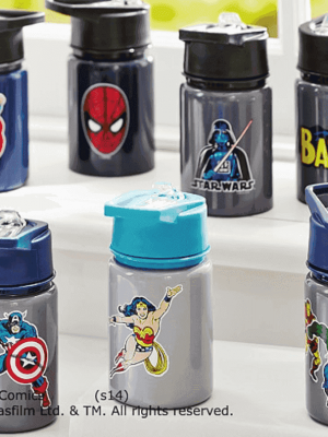 Pottery Barn Kids:  Super Hero Water Bottles as low as $9.50 {Shipped}
