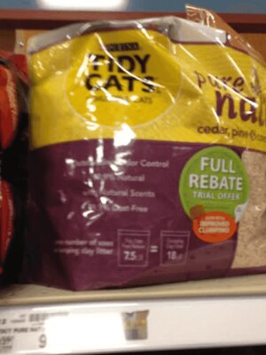 Fry’s: FREE Tidy Cats Pure Nature Cat Litter {After Rebate}