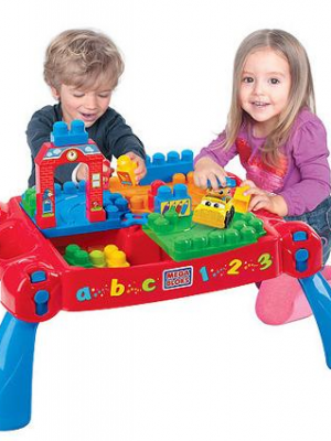 Walmart: Mega Bloks Build & Learn Table + Bonus 75 pc Play Set just $29.97 + FREE Pick Up {Reg. $50}