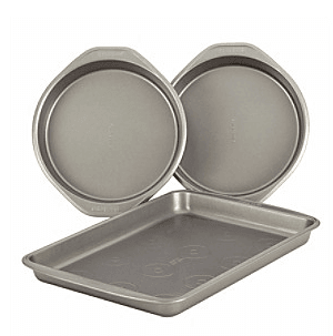 Cake Boss 3 pc Non Stick Cake & Cookie Sheet Set $7.50 {Shipped}