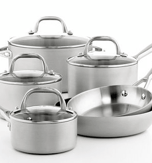 Macy’s:  10 pc All Clad Cookware Set just $152.99 {Shipped}