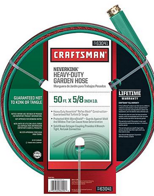 Sears: Craftsman Heavy Duty Neverkink Hose 50 feet $14.99 + FREE Pick Up