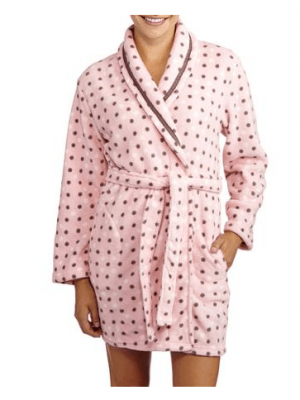 Walmart: Dearfoams Women’s Ribbon Trim Short Robe just $9 + FREE Pick Up