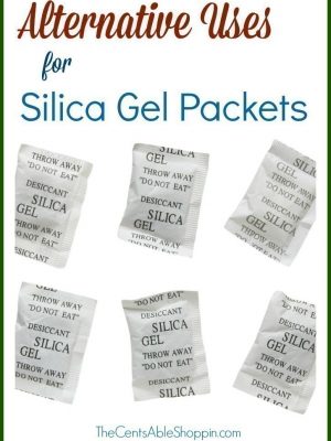 Alternative Uses for Silica Gel Packets