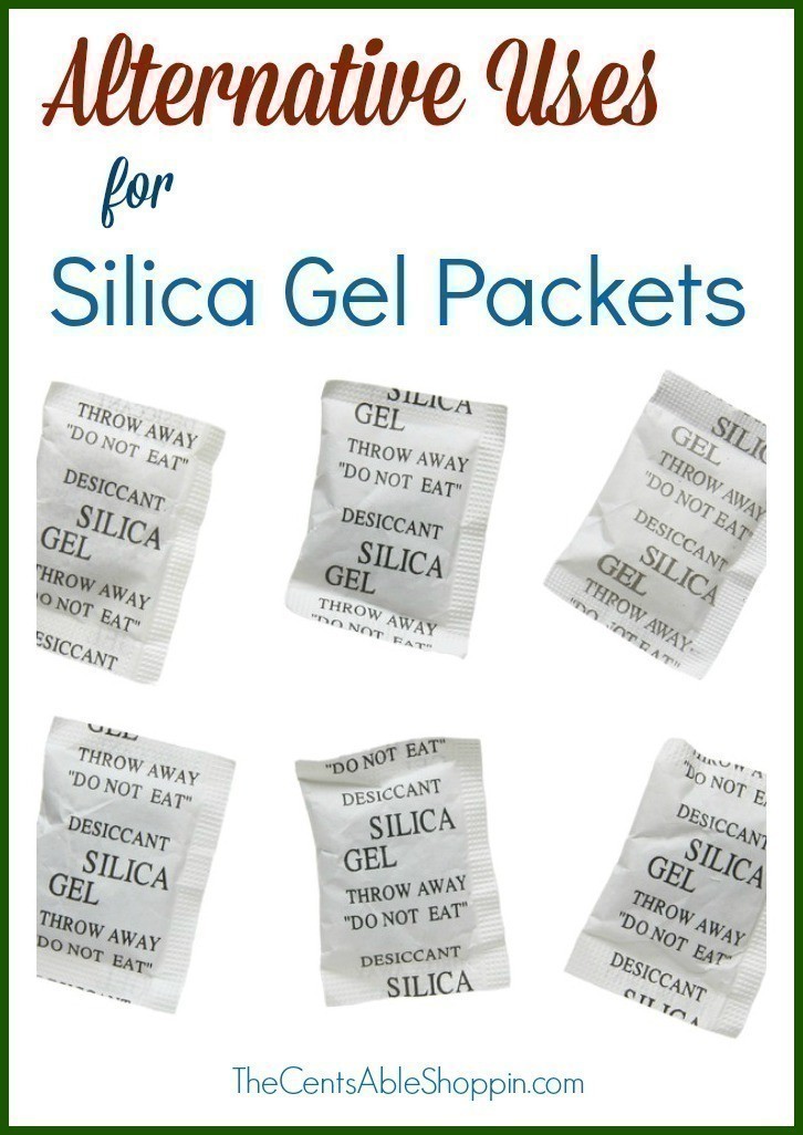 Alternative Uses for Silica Gel Packets - The CentsAble Shoppin