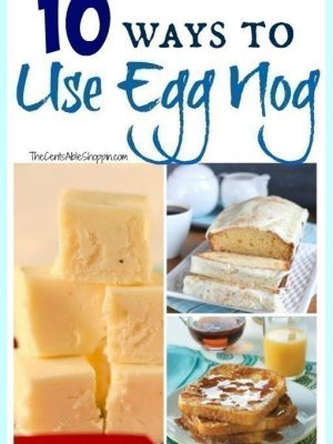 10 Ways to Use Egg Nog at the Holidays